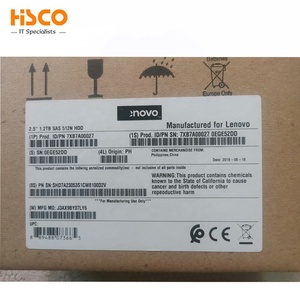 Hisco <span class=keywords><strong>00WG700</strong></span> 1.2TB 10K 12Gbps SAS SSD G3HS de 2.5 pulgadas con 512MB de caché y velocidad de lectura/escritura de 501-600MB/s para servidor interno - Product Image 5