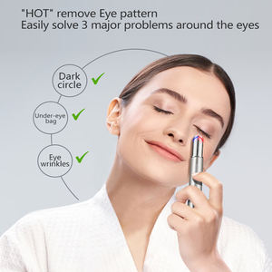 Masajeador Facial eléctrico iónico para el cuidado de la piel, masajeador Facial con vibración Sónica, frío y calor, eliminación de ojeras y ojos antienvejecimiento - Product Image 2