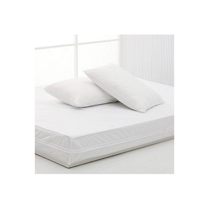 <b>Bamboo</b> Fiber Fitted <b>Sheet</b> Mattress Protector 1.8m Bed Non Slip Breathable Dustproof Fully Enclosed White Cover - Product Image 1