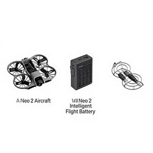 Drone de photographie aérienne 4K pour débutants avec suivi intelligent, idéal pour les sports, les activités parentales, le camping en plein air et les voyages. - Product Image 1