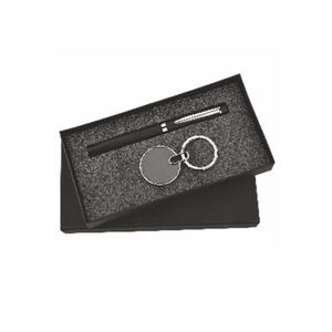 Regalo corporativo 2 en 1 Juego de regalo de bolígrafo y llavero con diseño elegante para obsequios de marca y clientes - Product Image 2