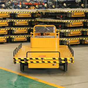 Carrinho Elétrico Mini para Armazém, Transpaleteira Elétrica para Todos os Terrenos, Carro de Transferência Elétrico Industrial Pesado - Product Image 5