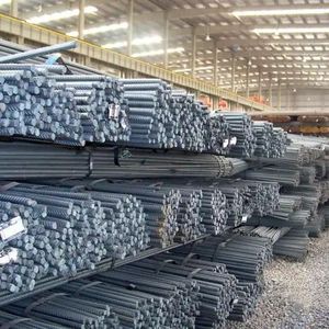 אספקת מפעל מוט פלדה מחוזק פחמן גבוה, מוט הברגה 25 מ\"מ HRB335/HRB400 תקן ASTM ריתוך חיתוך כיפוף בנייה - Product Image 2