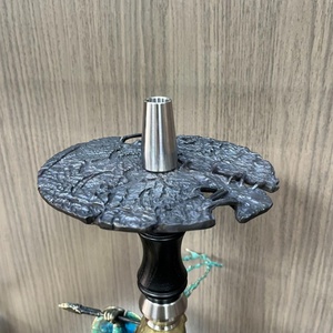 Set de Hookah de Lujo Maklaud Bravie Alonny para Mujer, Base de Cristal y Acero Inoxidable, para Fumar Shisha en Bares y Salones - Product Image 6