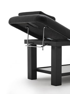 Mesa de masaje moderna ajustable para salón de belleza, base de metal ajustable para salón de belleza, cuerpo especial, cama de masaje plegable para Spa - Product Image 5