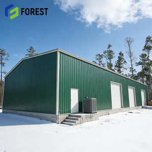 Entrepôt en structure métallique préfabriquée pour solutions de bâtiments logistiques, commerciaux, résidentiels et industriels légers - Product Image 1