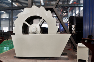 Lavadora de Arena y Grava de Bajo Precio 120Tph con Cuchara Rotatoria para Piedra de Sílice, Fabricada en China - Product Image 5