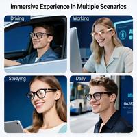 Lentes Inteligentes con Cambio de Color, Sensor Hall, Traductor IA, Ligeras (30g), Llamadas BT, Asistente de Voz, Reproductor de Música