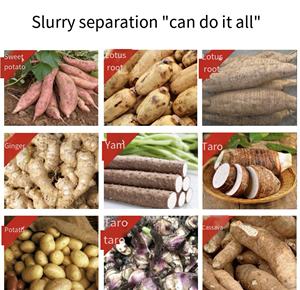 Mesin pemisah singkong pemisah pemisah bubur kentang dan kentang fungsional - Product Image 2