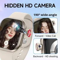 Reloj Inteligente con Red 5G, Tarjeta SIM, GPS, Llamadas, Monitor de Ritmo Cardíaco, Pantalla HD, Correa de Silicona Líquida, Brújula