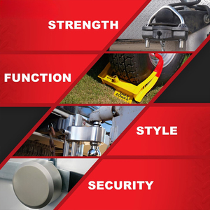 טריון פלדה אבטחה גבוהה טריון puck padlock עגול הוקי מנעול עבור מנעול משאית הוקי מנעול ביטחון גבוה - Product Image 6