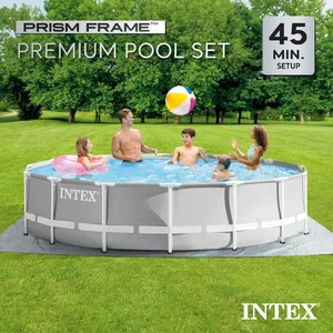 Piscina Elevada <span class=keywords><strong>INTEX</strong></span> 26720NP de 4.27 m x 1.07 m con Marco Prismático Premium - Product Image 4