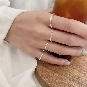 Nouvelle bague de doigt ajustable classique pour femmes en zircon, bijoux de haute qualité, arrivée, argent sterling 925 - Product Image 2