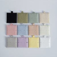 Panneau en microfibre écologique de luxe résistant aux rayures pour boîte de présentation de bijoux