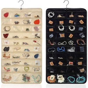 Wholesale Non-woven Fabric Jewelry Hanging Organizer <b>Wall</b> <b>Unit</b> Earring Display Jewelry Hanger Hanging Closet Organizer - Product Image 1