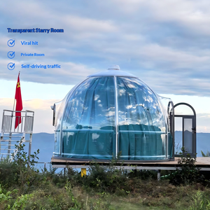 Dôme à bulles préfabriqué pour hôtel, tente moderne en polycarbonate transparent, maisons dôme pour camping - Product Image 3