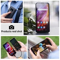 هاتف ذكي OUKITEL K15 Plus مع تقنية NFC، شاشة 6.52 بوصة، ذاكرة وصول عشوائي 3 جيجابايت + ذاكرة تخزين 32 جيجابايت، بطارية 10000 مللي أمبير، معالج رباعي النواة، نظام أندرويد 10، كاميرا 13 ميجابكسل