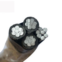 Hv XLPE Isoliertes metallisch abgeschirmtes ABC-Elektrokabel 6,35/11kV