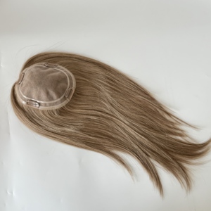 Pelucas de Cabello Natural para Mujer, Mono 5.5*6.5, para Cabello Fino, Color Natural, 130% de Densidad # 6 - Product Image 5