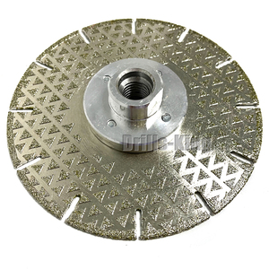 2024 nouveauté 4, 4.5, 5, 6 ''lame de diamant électrolytique lames de coupe de carreaux de marbre <span class=keywords><strong>disque</strong></span> de diamant - Product Image 2