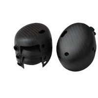 Casque d'aviation en fibre de carbone, haute résistance, léger, réduction du bruit, pour pilotes et avions