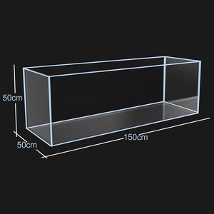 Beste Plannen Super Wit Glas Rechthoekige Vis <span class=keywords><strong>Aquarium</strong></span>, Vierkante Glazen Vis Kom @ - Product Image 4