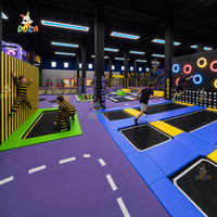 Équipement de terrain de jeux intérieur commercial, solution de projet clé en main, équipement de divertissement intérieur, zone de jeux doux, parc de loisirs intérieur