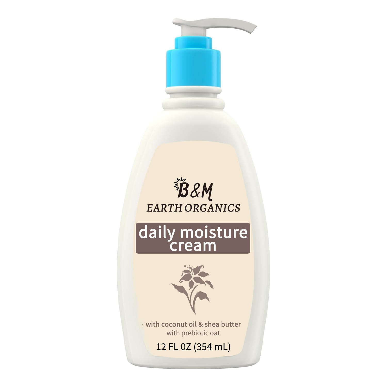 Organic Baby Daily Moisturizing Cream with Coconut Oil Shea