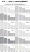 Carreaux de sol intérieurs en porcelaine mate de type Nigeria italien moderne 80x80m/60x60m pour villa - Design Onyx antidérapant pour chambre à coucher