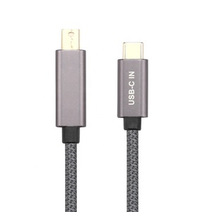 <span class=keywords><strong>Cable</strong></span> <span class=keywords><strong>USB</strong></span> Tipo <span class=keywords><strong>C</strong></span> <span class=keywords><strong>a</strong></span> <span class=keywords><strong>Mini</strong></span> <span class=keywords><strong>DisplayPort</strong></span> DP OEM 2026 - Product Image 3