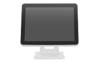 Moniteur tactile capacitif Caisung Factory 15 pouces avec support, 1024 x 768, blanc