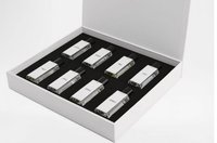 HENGXING vente en gros logo personnalisé durable carton spécialité papier luxe faux presse sur emballage d'ongle boîte cadeau