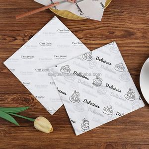 Papel de Hornear Antigrasa Virgen Ecológico de Grado Alimenticio para Envolver Pasteles, Postres, Hamburguesas y Papas Fritas - Product Image 4