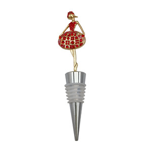 Christmas Wine Stoppers With Santa Snowman Reindeer Design Plastic Bottle Stopper For Red Wine Sparkling Wine Decorative Gift - Product Image 2
