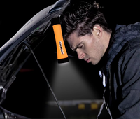 Nouvelle lampe de secours LED avec aimant et cordon, outil d'entretien automobile, lampe de travail LED, lampe torche
