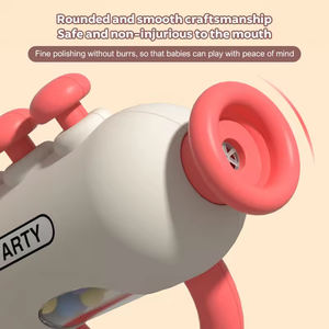 2024 bébé nouveau trompette <span class=keywords><strong>instrument</strong></span> jouant jouet dessin animé <span class=keywords><strong>instrument</strong></span> électronique trompette musicale jouet avec <span class=keywords><strong>musique</strong></span> légère - Product Image 3