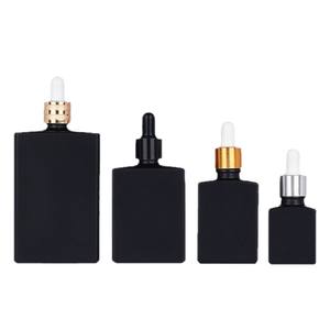 Envase de Cosméticos de Lujo Eric, Cuadrado, 15 ml, 30 ml, 50 ml, Gotero de Vidrio para Aceites Esenciales, Botella para Suero Oud - Product Image 2