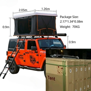 Tente de <span class=keywords><strong>toit</strong></span> imperméable avec deux portes et moustiquaire - Product Image 5