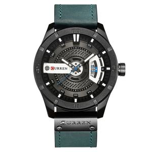 Montre à quartz pour homme CURREN 8301, nouvelle, personnalisée OEM ODM, mode, calendrier, bracelet, montre décontractée pour homme - Product Image 1