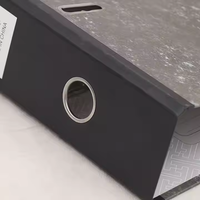 Papelería de fábrica, presentación al por mayor, carpeta de archivos, tamaño A4, caja de tamaño FC, archivo para oficina, palanca de mármol, archivo de arco