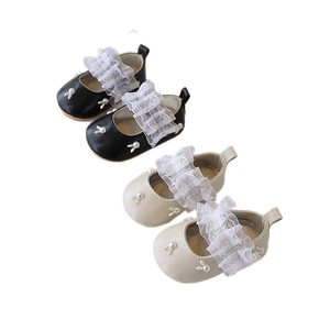 Zapatos de Princesa para Bebés Recién Nacidas, con Perlas, Tipo Mary <span class=keywords><strong>Jane</strong></span>, Suela Suave de Cuero, Primeros Pasos - Product Image 5