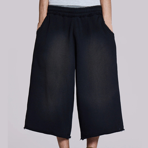 <span class=keywords><strong>Pantaloncini</strong></span> da <span class=keywords><strong>uomo</strong></span> <span class=keywords><strong>con</strong></span> logo Premium e lavaggio acido <span class=keywords><strong>con</strong></span> <span class=keywords><strong>tasche</strong></span> <span class=keywords><strong>laterali</strong></span> larghi pantaloni della tuta da 480gsm - Product Image 1