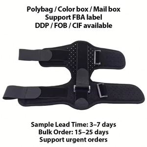 Férula nocturna ajustable para fascitis plantar, soporte ortopédico elástico dorsal para protección - Product Image 2