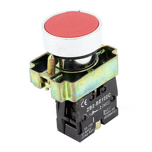 ปุ่มกดแผงสีแดง 10A 600V ZB2-BE102C สวิตช์แบบปิดปกติ - Product Image 1