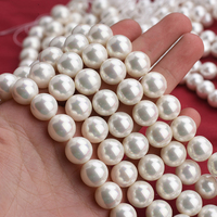 6MM-16MM haute qualité arc-en-ciel blanc coquille perles perles perles bijoux collier Bracelet perles en vrac pour la fabrication de bijoux