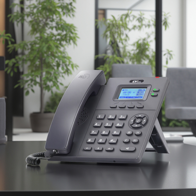 OEM Factory-Made New T780N VoIP Phone 2 SIP Lines Desktop Video IP Phone with PoE and Wi-Fi Network for Communication