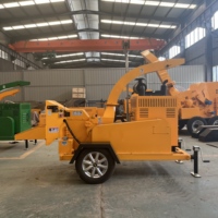 Broyeur de copeaux de bois à livraison gratuite, machine agricole pour la production de sciure de bois, déchiqueteuse de bois, machine à fabriquer de la sciure de bois