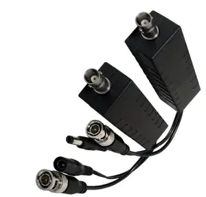 HD güç koaksiyel alıcı video balun Hub HDCVI HDTVI AHD ve CVBS 4 in 1