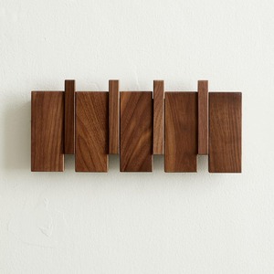 <b>Wall</b> Mounted Coat Rack with <b>Hooks</b> Wooden <b>Wall</b> Mount Piano <b>Key</b> Coat Rack Acacia Modern Nordic <b>Wall</b> Hanger Coat and Hat Rack - Product Image 3