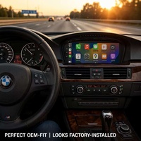 Sistema Multimedia Inalámbrico con Pantalla Táctil CarPlay y Android Auto para BMW Serie 3/5 E60-E63/E90-E92, Montaje en el Tablero, Manos Libres